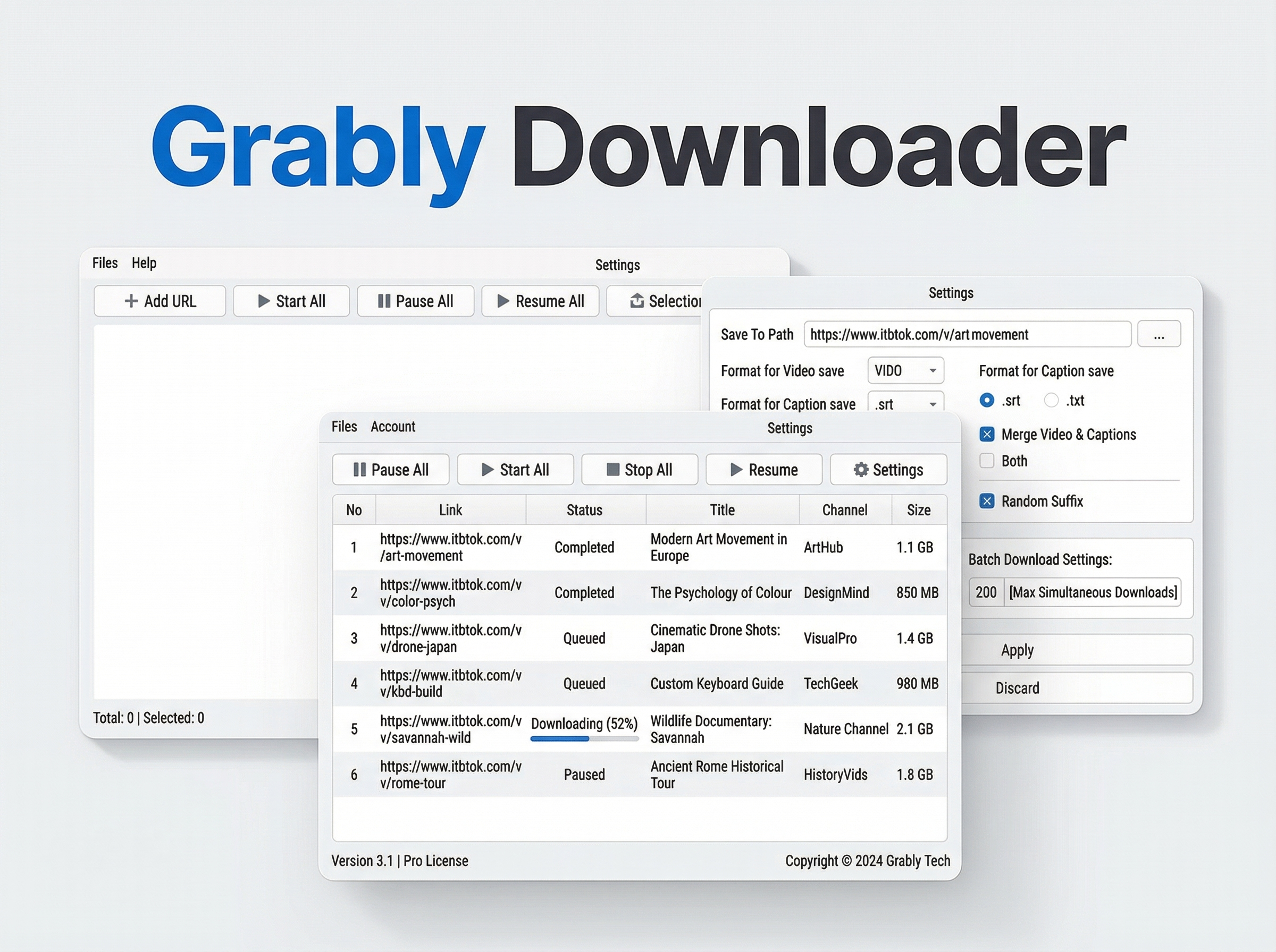 Grably Downloader